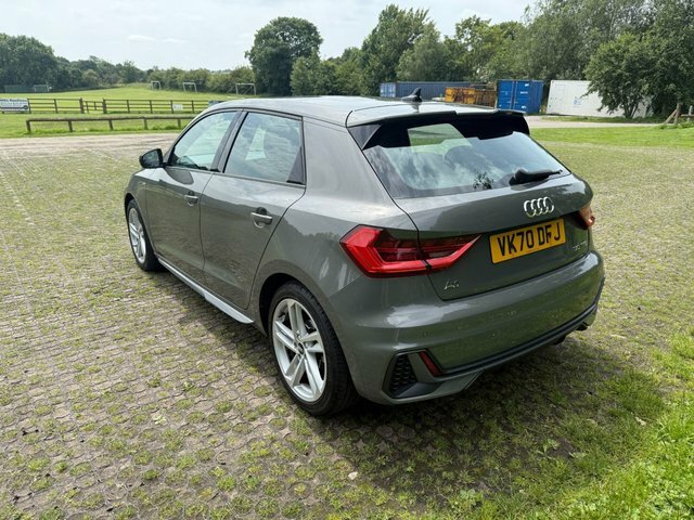 Audi A1 1.0 Tfsi 30 S Line Sportback Eur VK70DFJ Grey #4