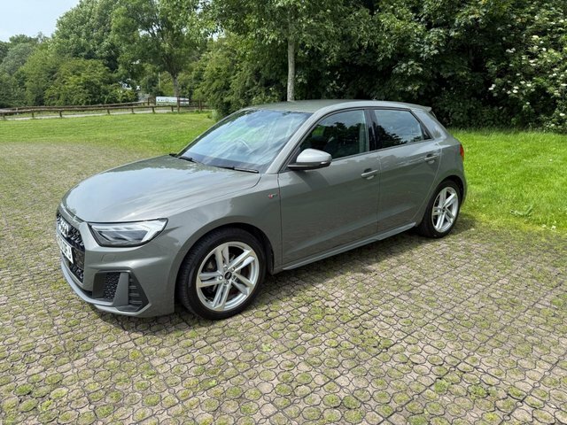 Audi A1 1.0 Tfsi 30 S Line Sportback Eur VK70DFJ Grey #3