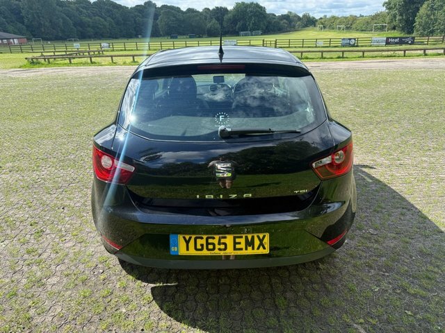Seat Ibiza 1.2 Tsi I Tech Sport Coupe Euro YG65EMX Black #5