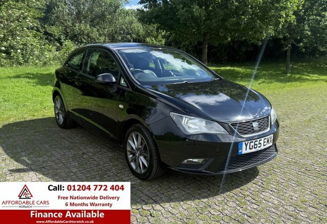 Seat Ibiza 1.2 Tsi I Tech Sport Coupe Euro YG65EMX Black