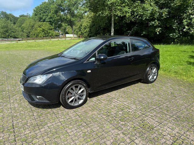 Seat Ibiza 1.2 Tsi I Tech Sport Coupe Euro YG65EMX Black #3