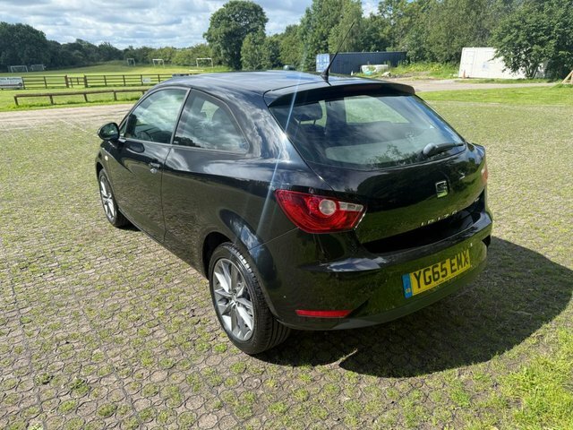 Seat Ibiza 1.2 Tsi I Tech Sport Coupe Euro YG65EMX Black #4