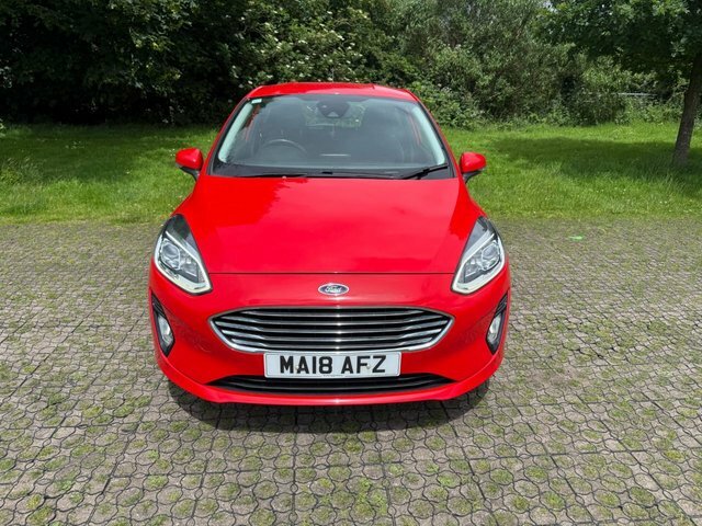 Ford Fiesta 1.1 Ti-vct Zetec Hatchback Euro MA18AFZ Red #2