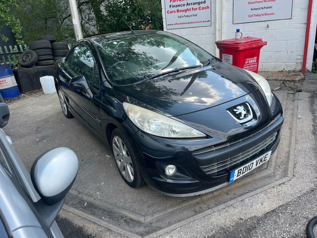Peugeot 207 CC 1.6 Vti Allure Convertible Euro Black #3