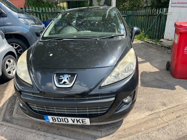 Peugeot 207 CC 1.6 Vti Allure Convertible Euro Black