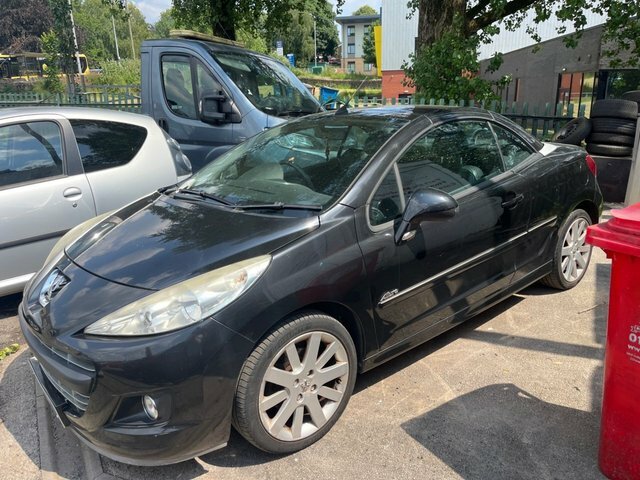 Peugeot 207 CC 1.6 Vti Allure Convertible Euro Black #2