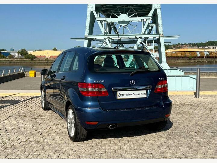 Mercedes-Benz B Class 2.0 B200 Cdi Sport Cvt Blue #6
