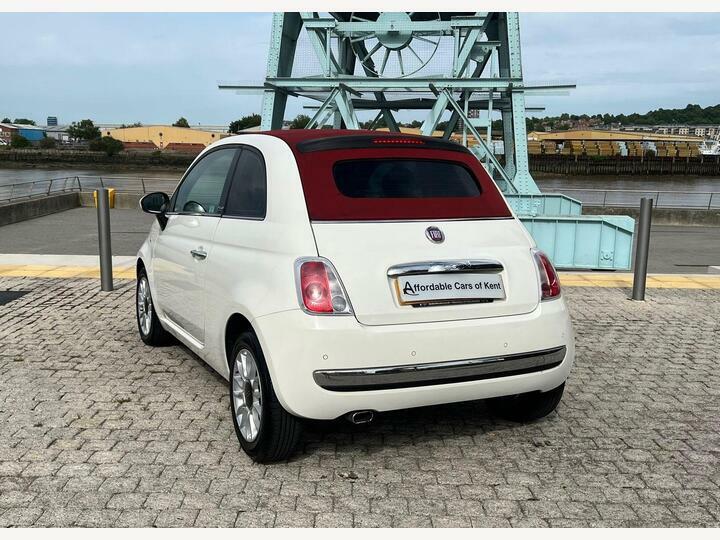 Fiat 500C C Pop White #7