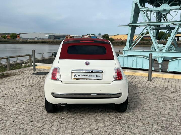 Fiat 500C C Pop White #8