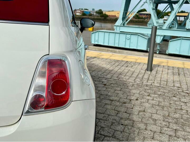 Fiat 500C C Pop White #9