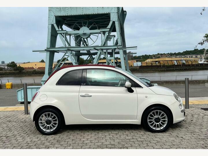 Fiat 500C 1.2 Pop Convertible Euro 5 69 Bhp White #3