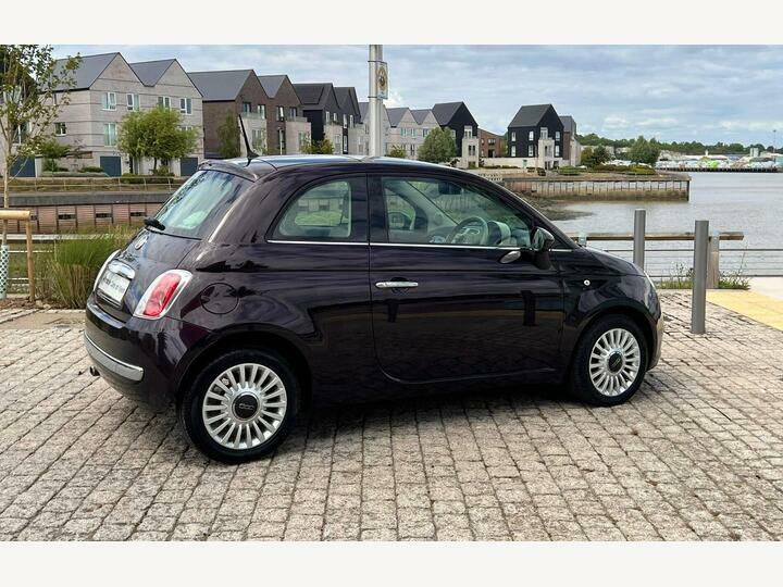 Fiat 500 1.2 Lounge Dualogic Euro 4 WV62YRT Blue #5