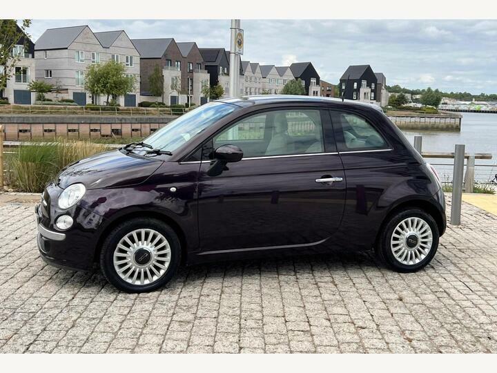Fiat 500 1.2 Lounge Dualogic Euro 4 WV62YRT Blue #3