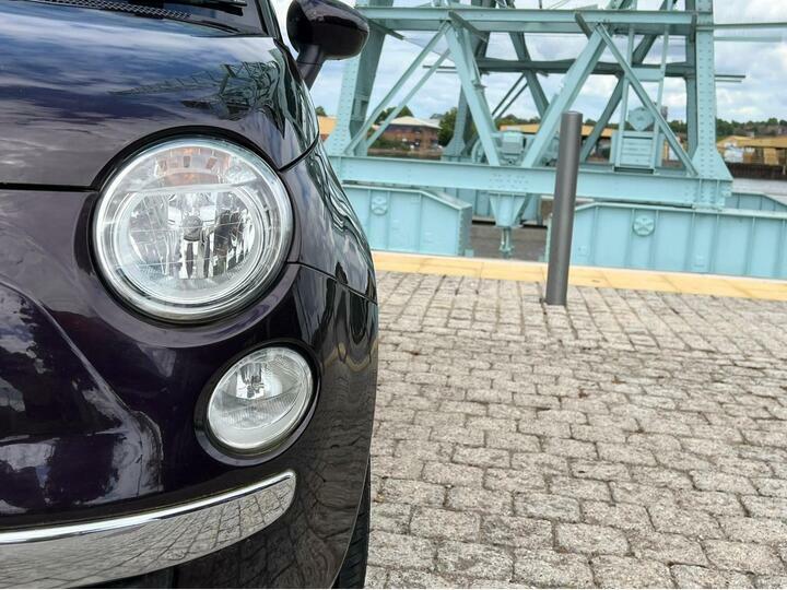 Fiat 500 1.2 Lounge Dualogic Euro 4 WV62YRT Blue #4