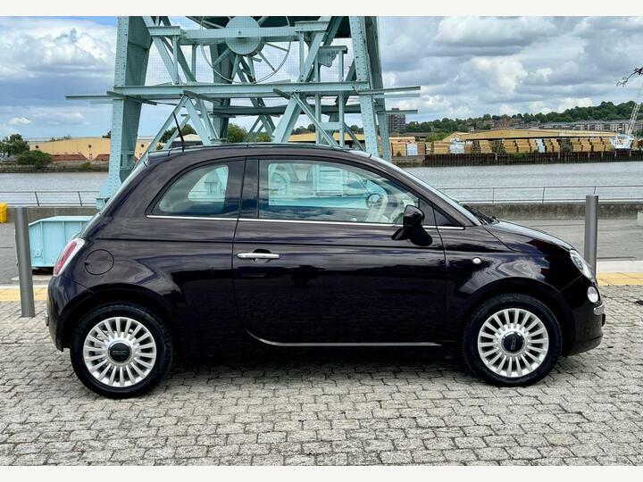 Fiat 500 1.2 Lounge Dualogic Euro 4 WV62YRT Blue #2