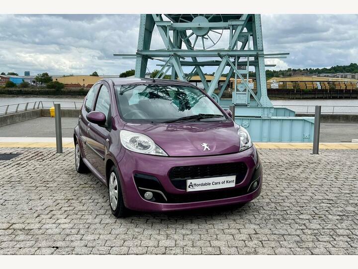Peugeot 107 107 1.0 12V Active 2 Tronic Euro 5 Purple