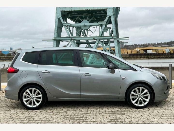 Vauxhall Zafira Tourer 1.4T 16V Elite Euro 5 Silver #3