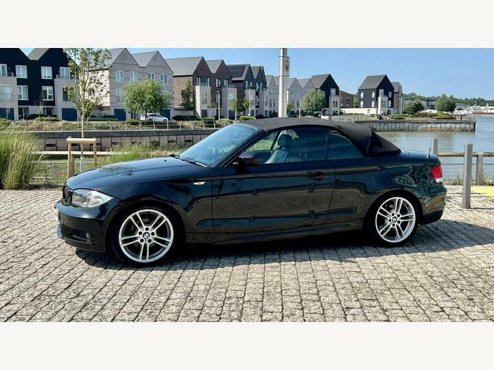 BMW 1 Series 2.0 118I M Sport Convertible Steptronic Black #4