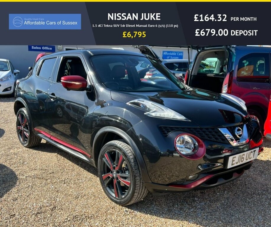 Nissan Juke 1L Tekna EJ16UCT Black #2