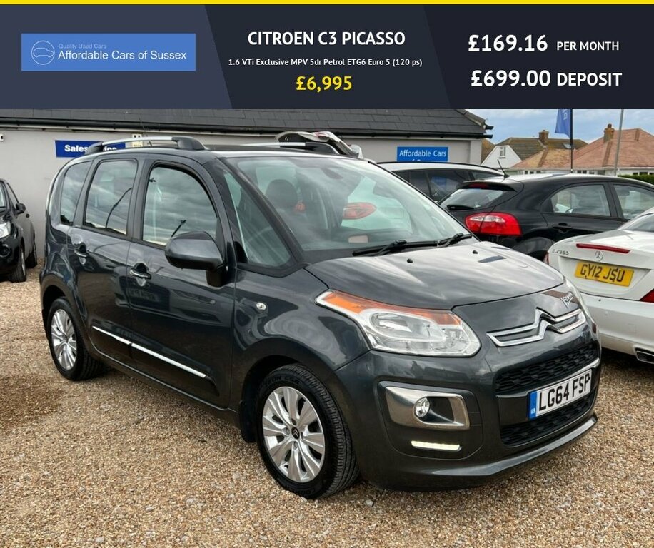 Citroen C3 Picasso 1.6L Exclusive Grey #3