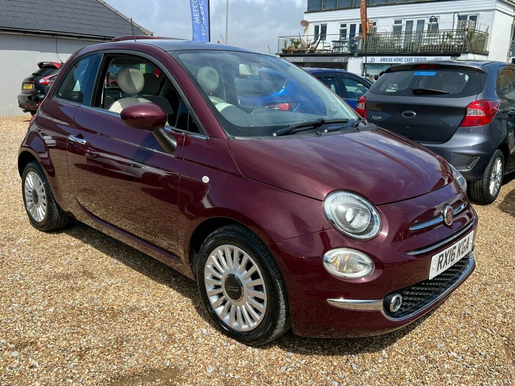 Fiat 500 Hatchback RX16KGA Red #2