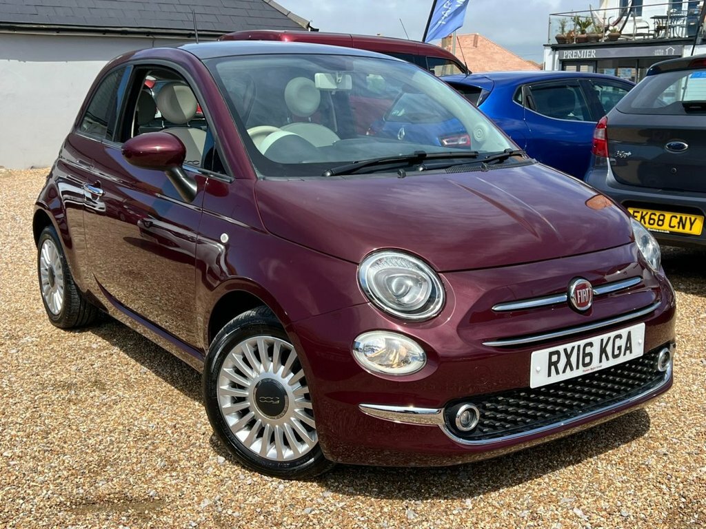 Fiat 500 Hatchback Red