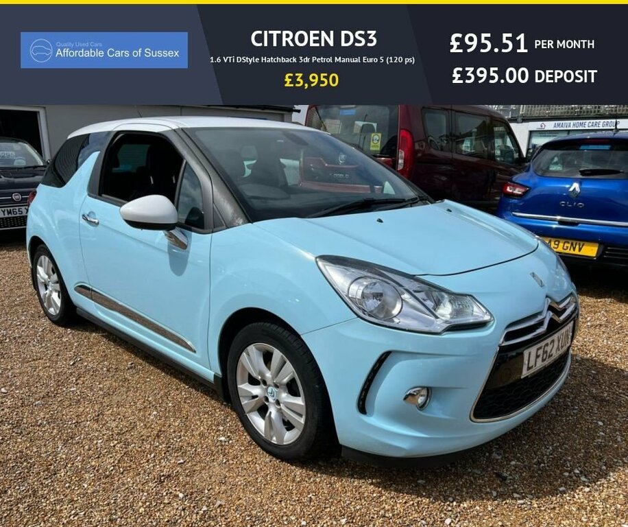 Citroen DS3 1.6L Dstyle Blue #3