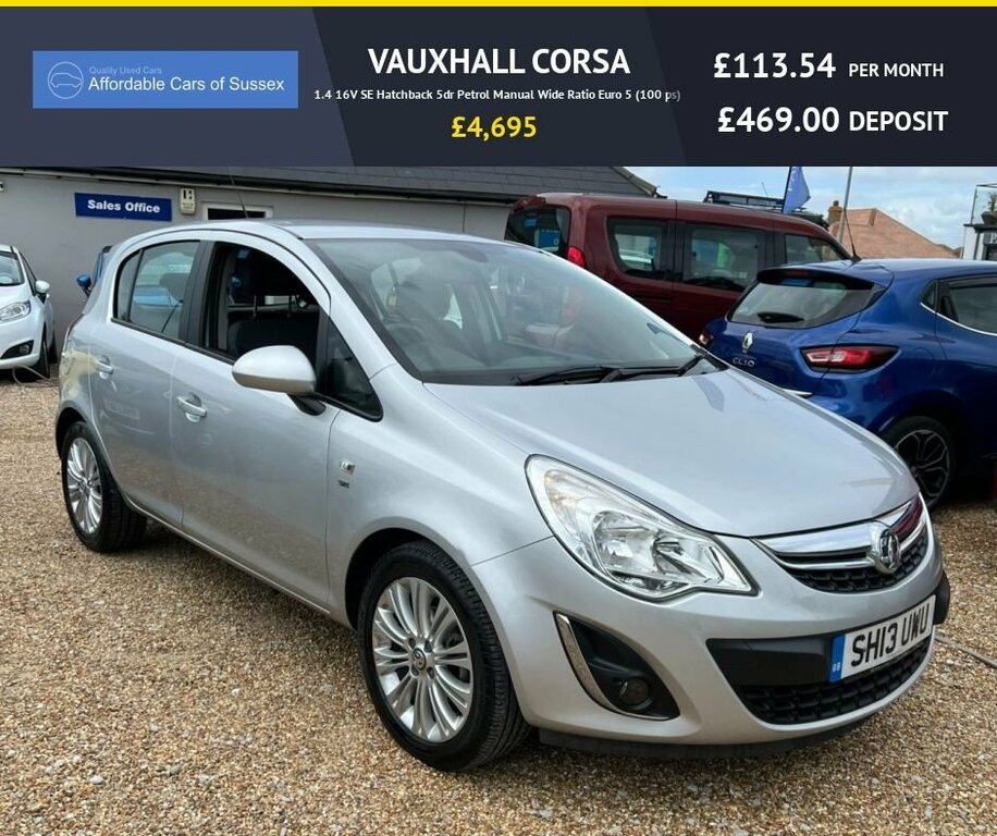 Vauxhall Corsa 1L Se Silver #2