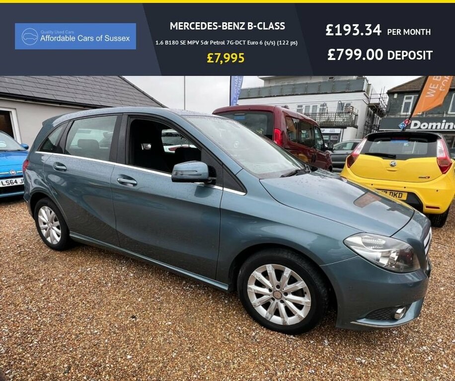 Mercedes-Benz B Class 1.6L Se Blue #3