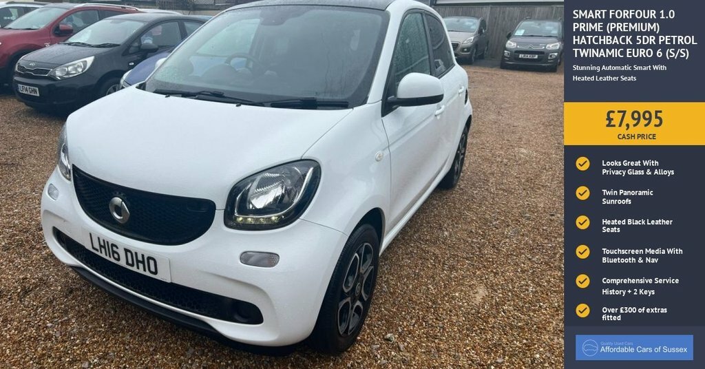 Smart Forfour 1.0 Prime Premium Plus Black #13