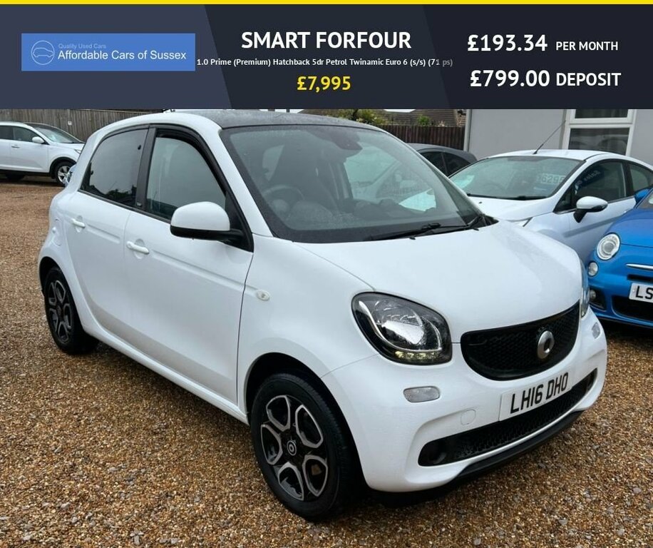 Smart Forfour 1L Prime White #3