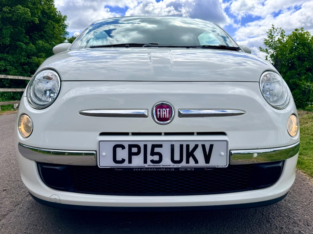 Fiat 500 1.2 Pop Star Euro 6 Ss White #5