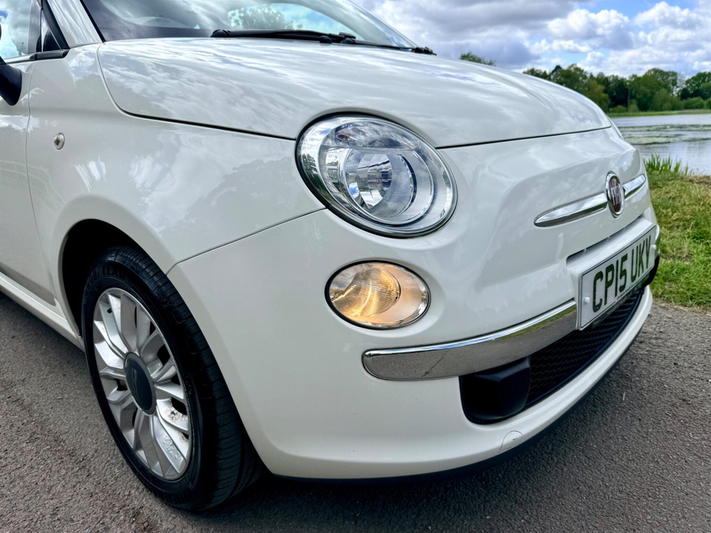 Fiat 500 1.2 Pop Star Euro 6 Ss White #3