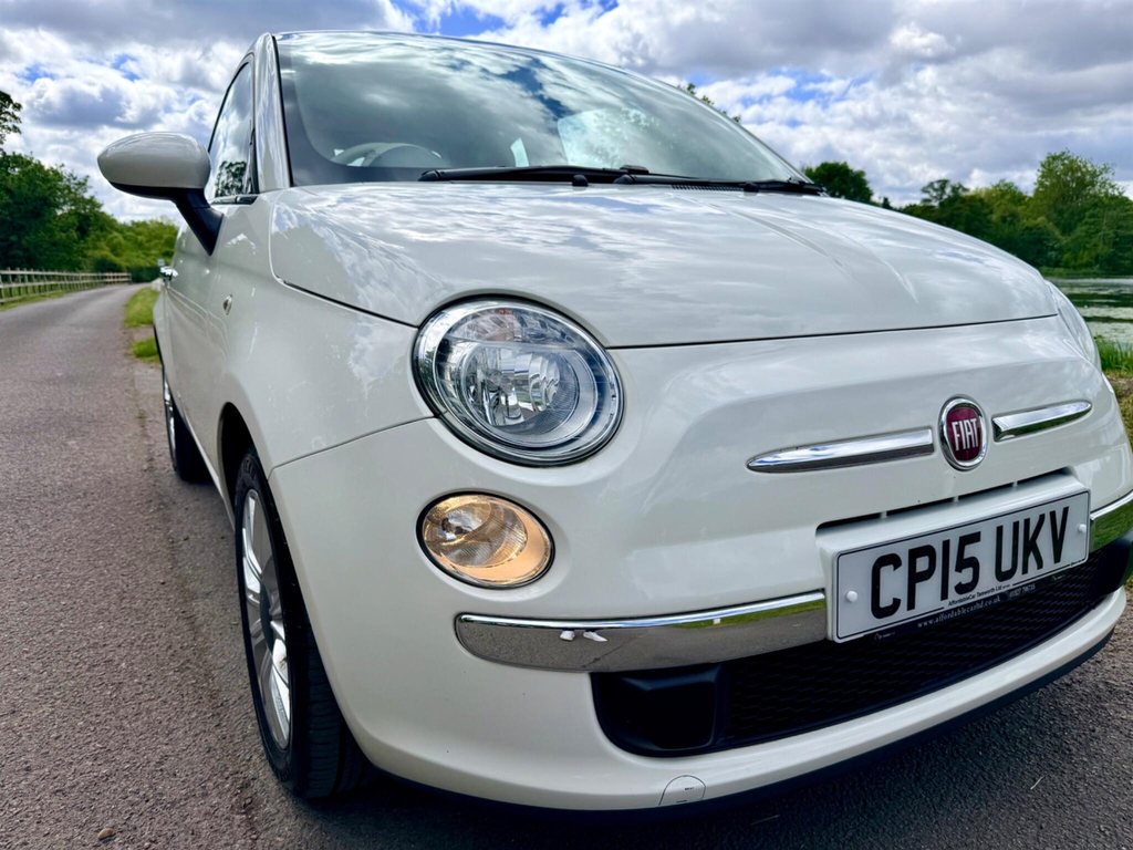 Fiat 500 1.2 Pop Star Euro 6 Ss White #2