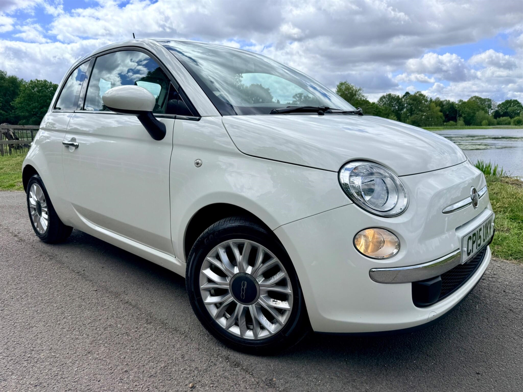 Fiat 500 1.2 Pop Star Euro 6 Ss White