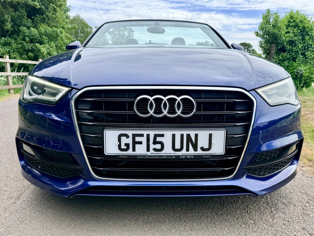 Audi Cabriolet 2.0 Tdi S Line Euro 6 Ss Blue #6