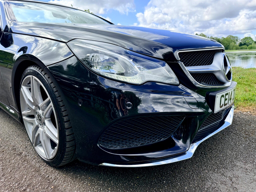 Mercedes-Benz E Class 3.0 V6 Bluetec Amg Sport Cabriolet G-tronic Euro Black #4