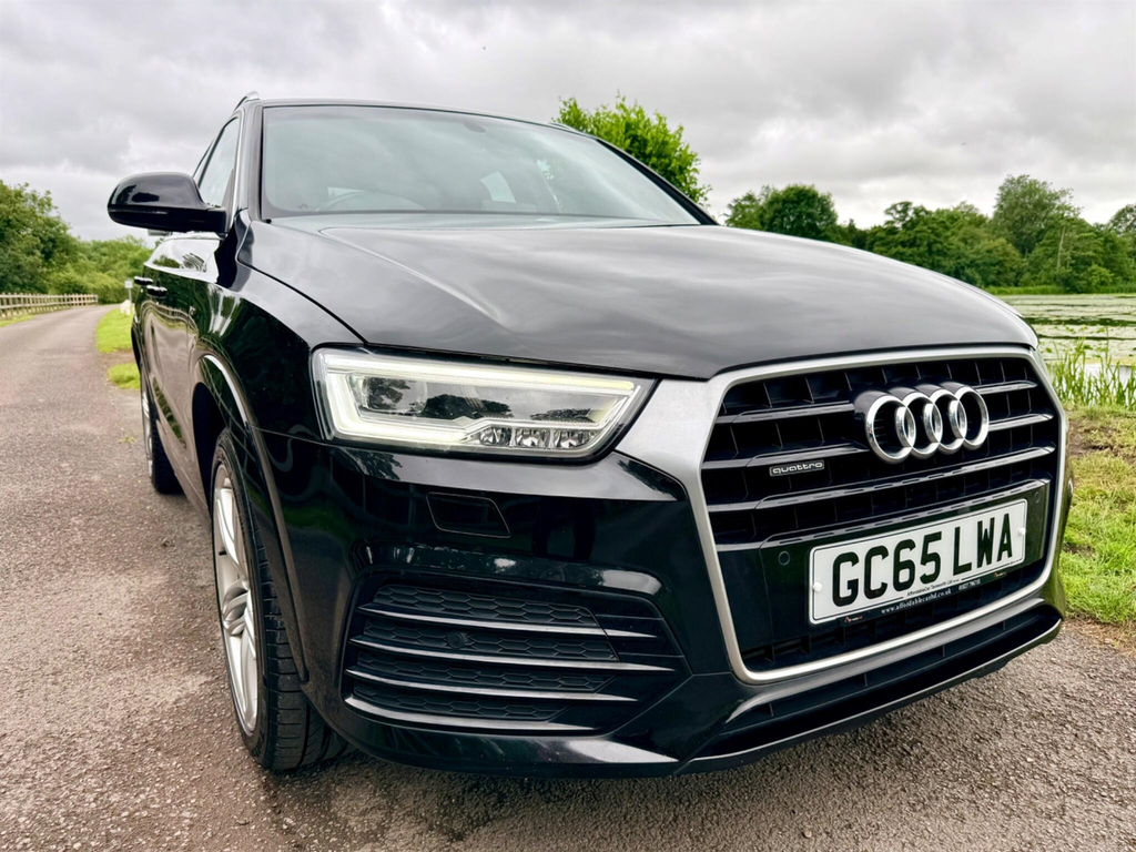 Audi Q3 2.0 Tfsi S Line Plus S Tronic Quattro Euro 6 Ss Black #2