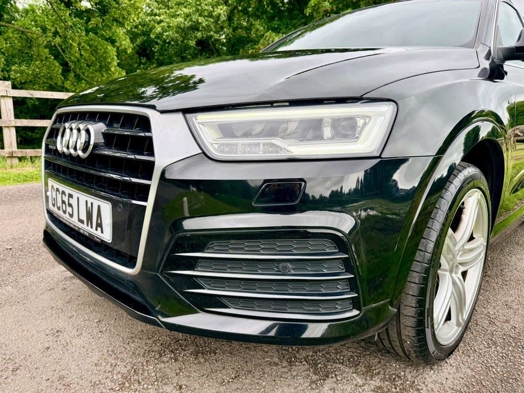 Audi Q3 2.0 Tfsi S Line Plus S Tronic Quattro Euro 6 Ss Black #6