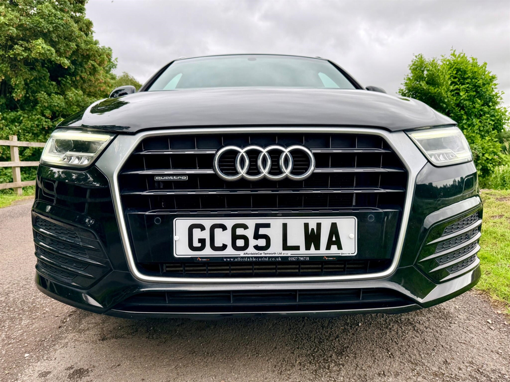 Audi Q3 2.0 Tfsi S Line Plus S Tronic Quattro Euro 6 Ss Black #5