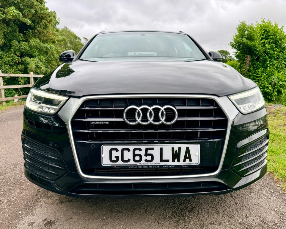 Audi Q3 2.0 Tfsi S Line Plus S Tronic Quattro Euro 6 Ss Black #4