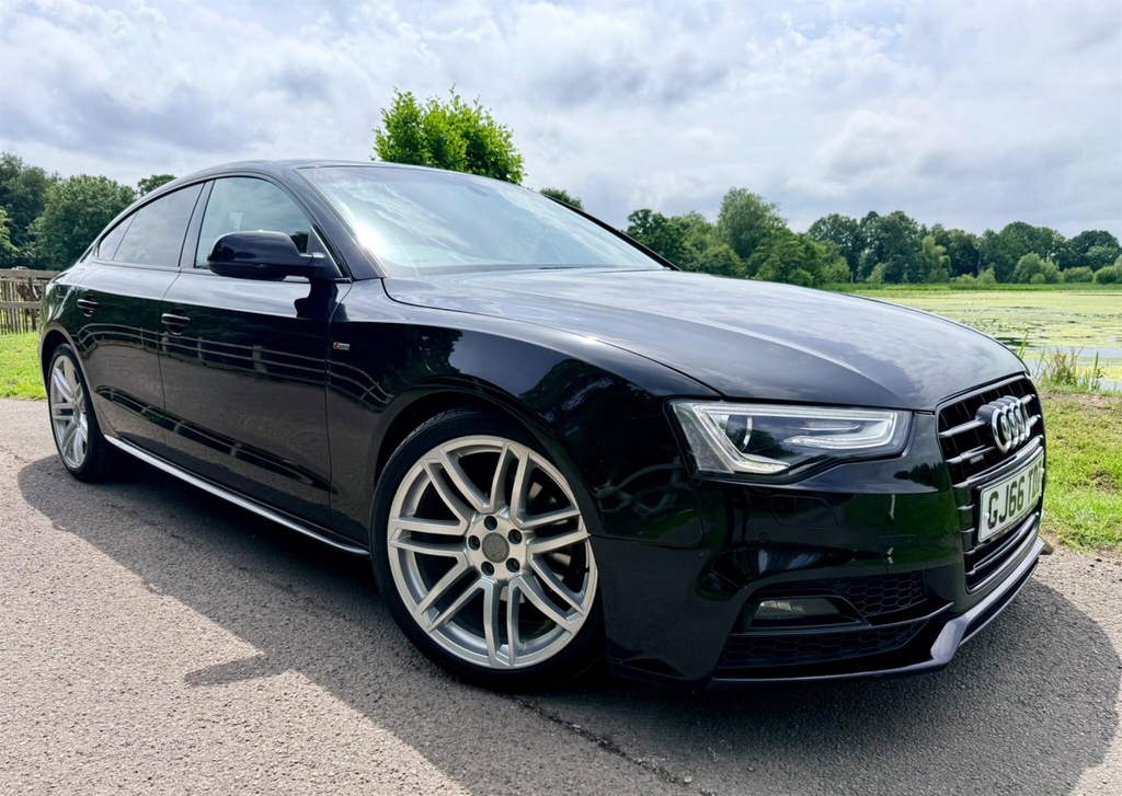 Audi A5 2.0 Tdi Black Edition Plus Sportback S Tronic Quat Black
