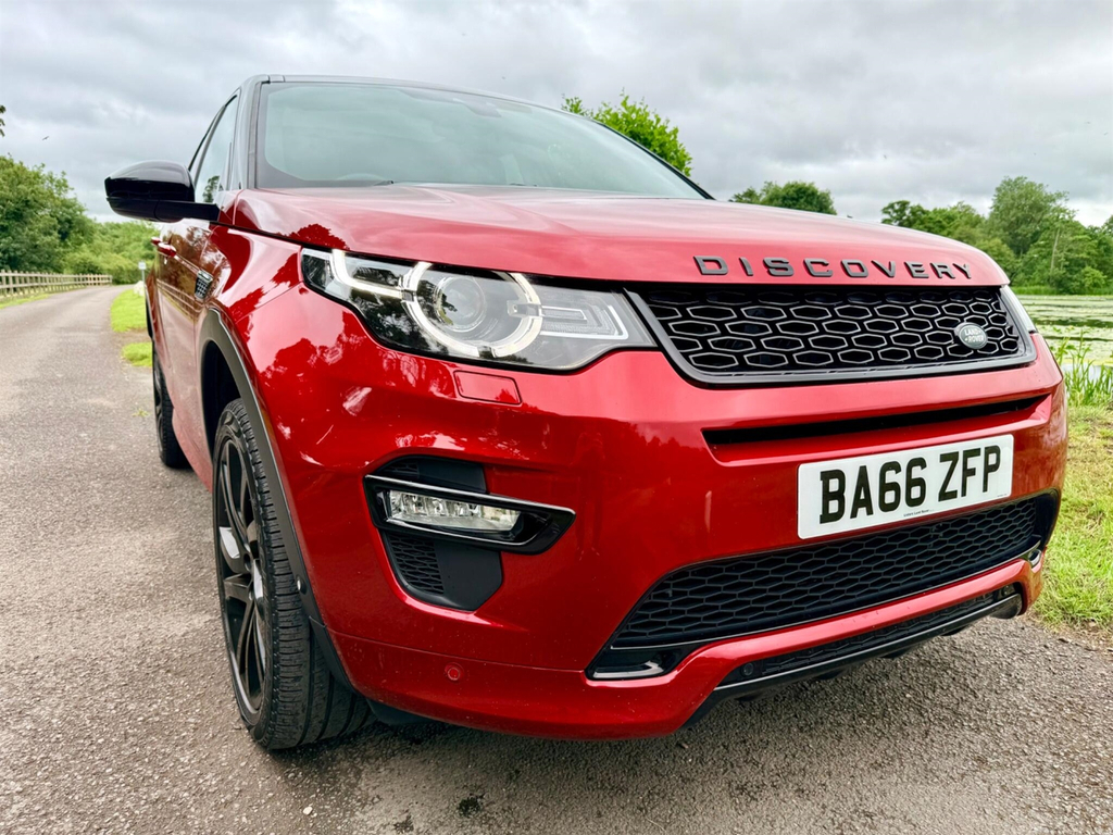 Land Rover Discovery Sport 2.0 Td4 Hse Dynamic Lux 4Wd Euro 6 Ss BA66ZFP Red #2