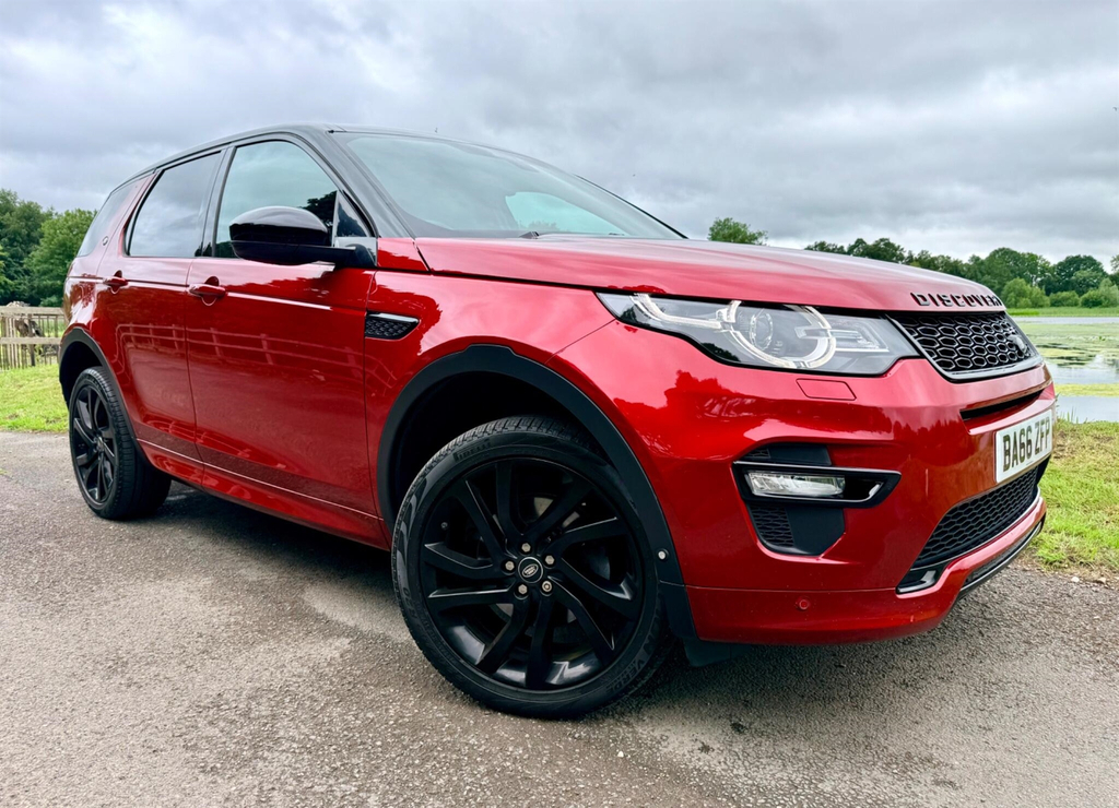 Land Rover Discovery Sport 2.0 Td4 Hse Dynamic Lux 4Wd Euro 6 Ss Red