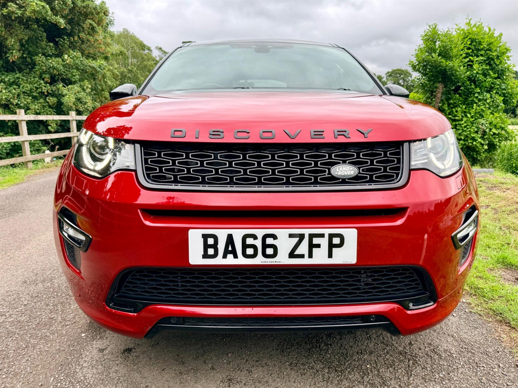 Land Rover Discovery Sport 2.0 Td4 Hse Dynamic Lux 4Wd Euro 6 Ss BA66ZFP Red #4