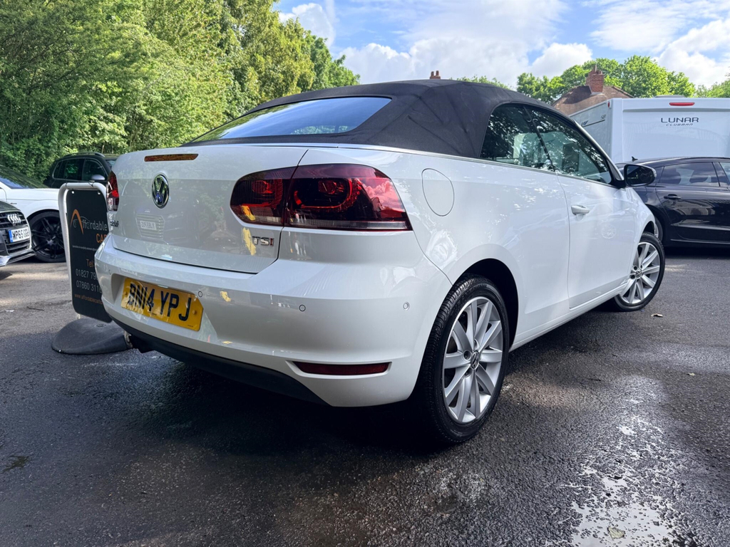 Volkswagen Golf 1.4 Tsi Se Cabriolet Dsg Euro 5 White #2