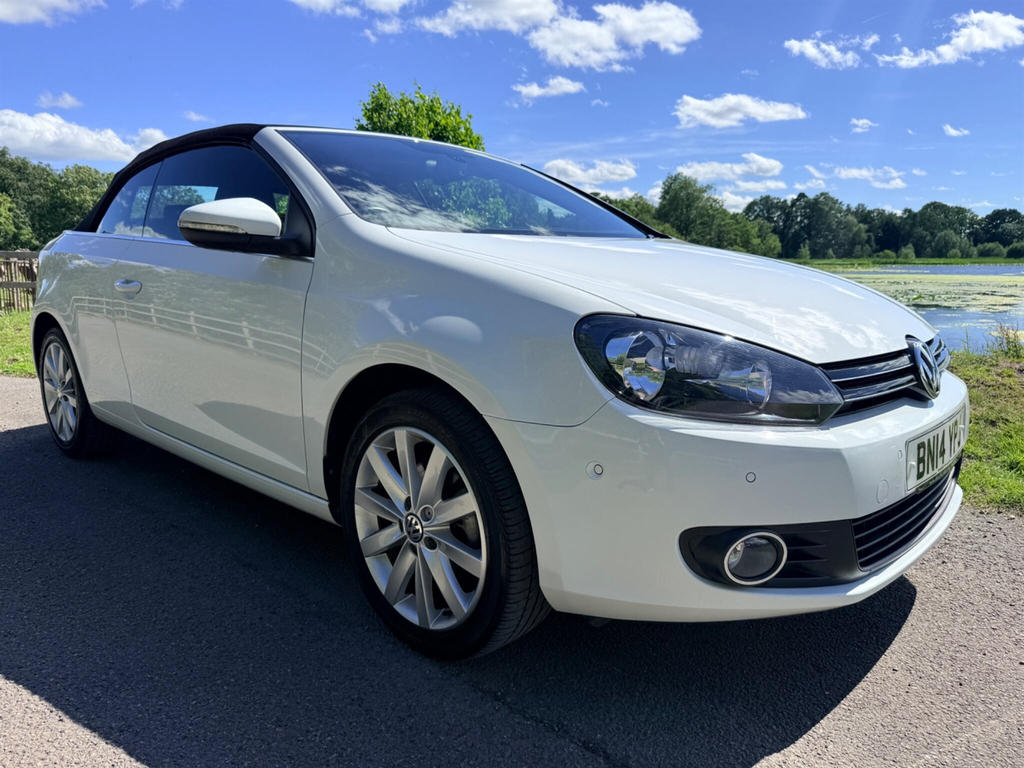 Volkswagen Golf 1.4 Tsi Se Cabriolet Dsg Euro 5 White #2