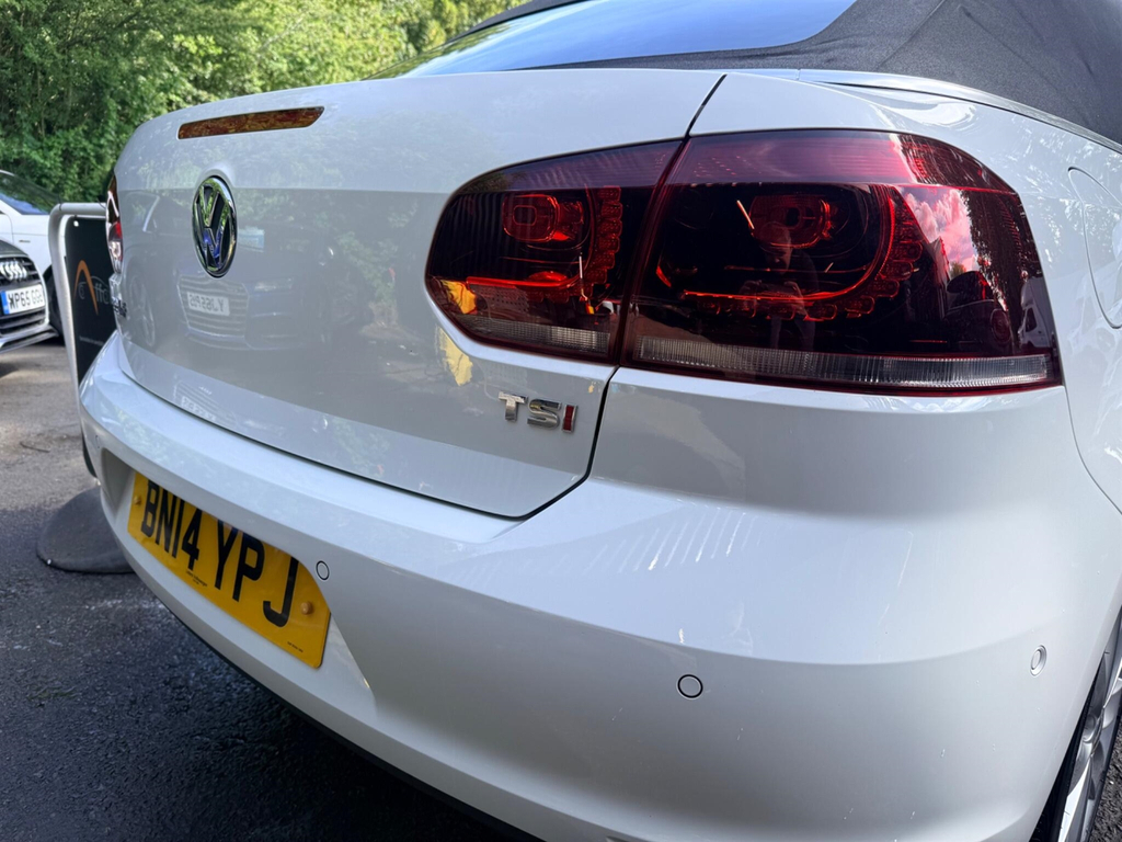Volkswagen Golf 1.4 Tsi Se Cabriolet Dsg Euro 5 White #3