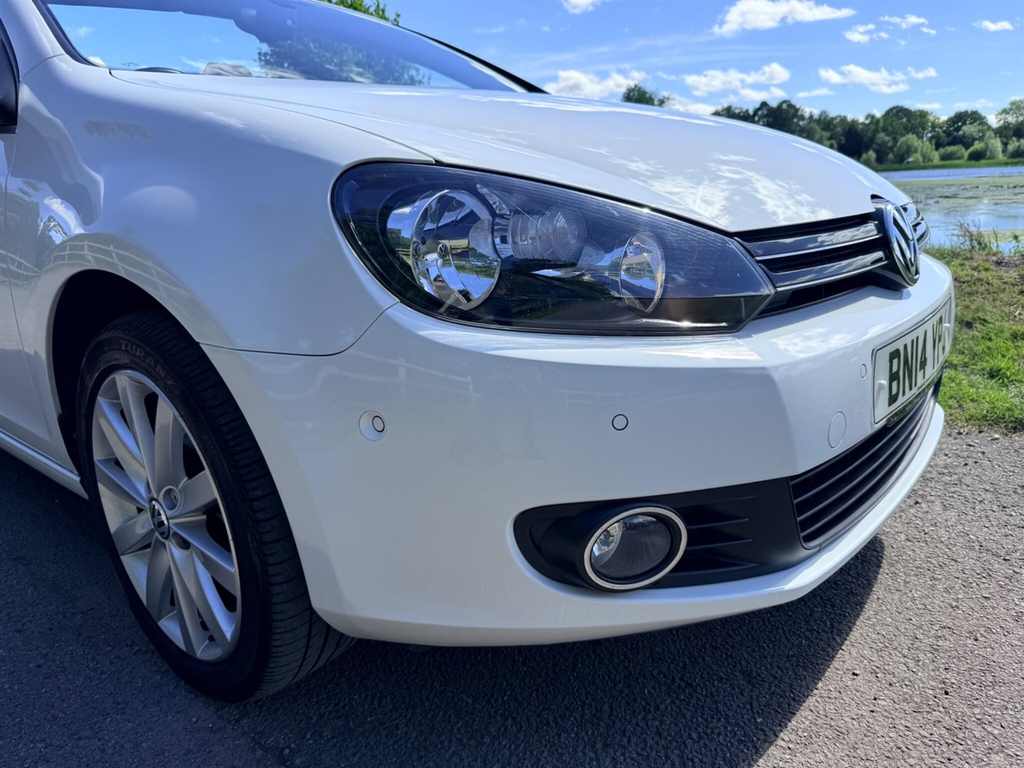 Volkswagen Golf 1.4 Tsi Se Cabriolet Dsg Euro 5 White #4