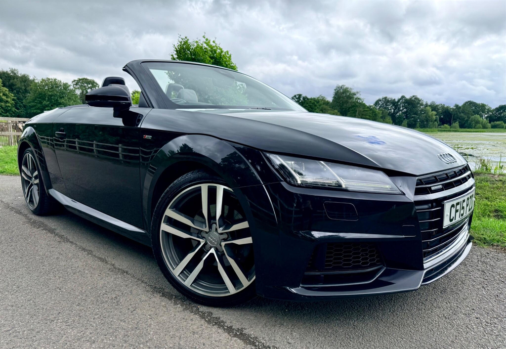 Audi TT 2.0 Tfsi S Line Roadster S Tronic Quattro Euro 6 Black